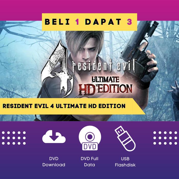 Gambar RESIDENT EVIL 4 ULTIMATE HD EDITION | Game PC Original - DVD-DL 14GB dari OneLine Game PC undefined Tokopedia