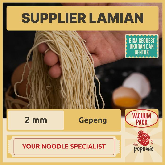 Gambar VACUUMPACK Ramen Bisa Request Mie Jepang Halal Ramyun - Lamian, Lurus dari Popomie undefined Tokopedia