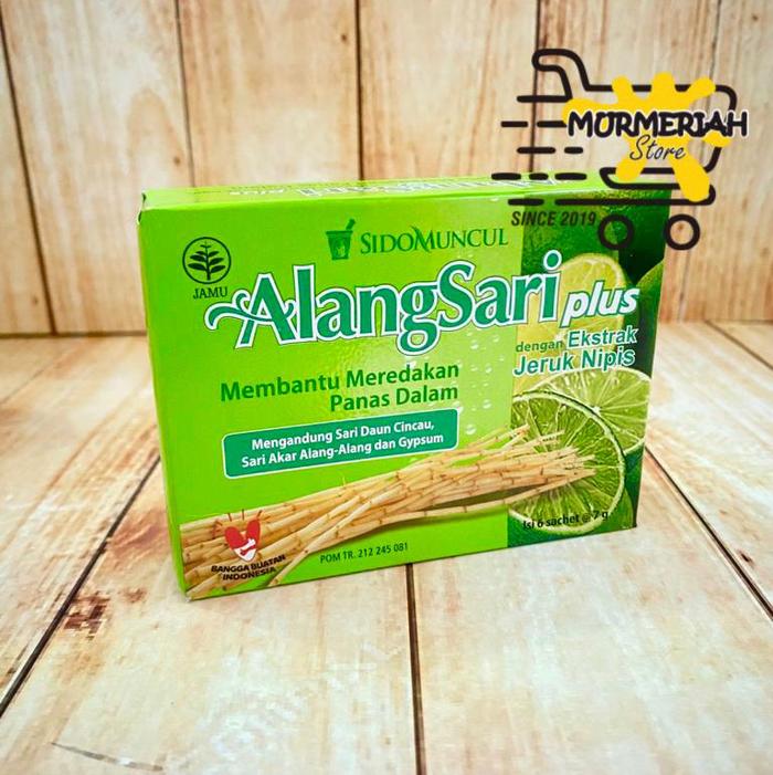 Gambar Alang Sari Plus Sido Muncul Box 6's - Membantu Meredakan Panas Dalam - JERUK NIPIS dari Murmeriah Store undefined Tokopedia
