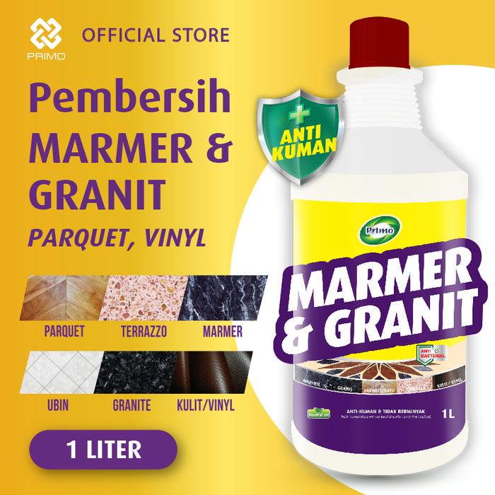 Gambar PRIMO Marble & Granite Cleaner Pembersih Marmer, Granit Parquet Anti Kuman - 1 Liter dari Primo Official Store undefined Tokopedia