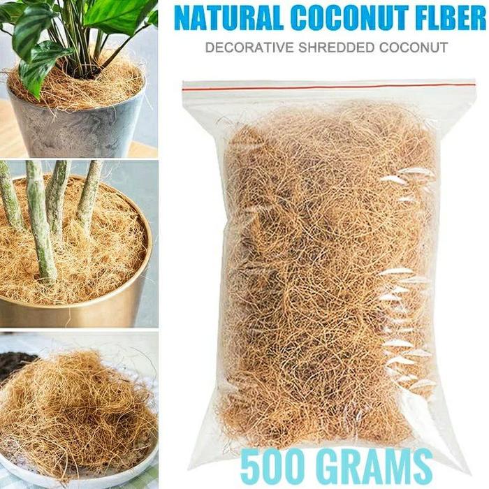 Gambar Coco Fiber Coir Sabut Serabut Serat Kelapa Kasar Media Tanam Anggrek - 500 gr dari Suffa Store. undefined Tokopedia