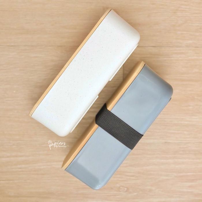 Gambar Custom Lunch Box/ Kotak Makan Nama/ Custom Kotak Makan/ Lunch Box Lucu - Tutup Bamboo dari thepapiers undefined Tokopedia