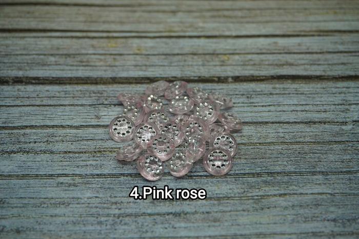 Gambar kancing kristal titik - pinkRose titik9 dari Ravi bina kisaran undefined Tokopedia