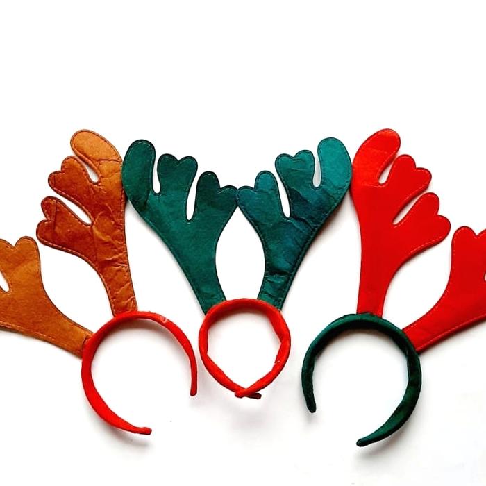 Gambar Bando Rusa Kilap Lonceng Bando Natal Anak Christmas Headband Murah - RANDOM. DB-435 dari MadisonShop undefined Tokopedia