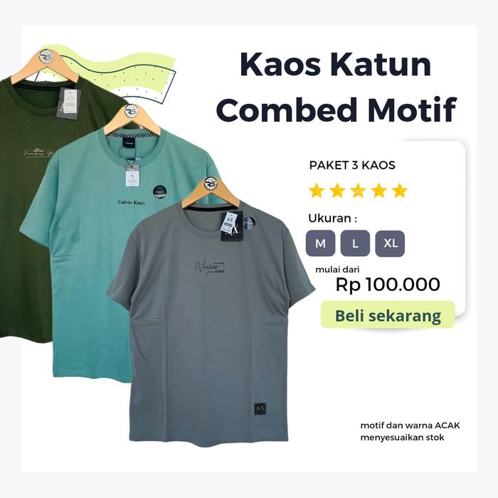 Gambar Kaos polos distro Surfing - Kaos oblong katun bkn COTTON COMBED 30S - BOOOMBBGE, M dari Adera Fashion undefined Tokopedia
