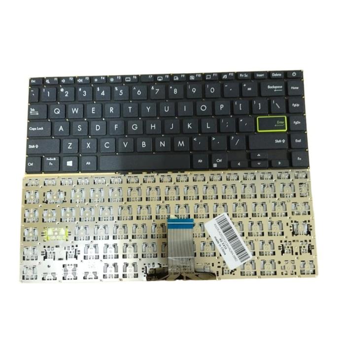Gambar Keyboard Asus Vivobook E410 E410kao E410m E410ma E410mao - hitam polos dari Re'Comp undefined Tokopedia