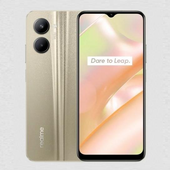 Gambar REALME C33 3/32 GARANSI RESMI INDONESIA 100% original - gold dari DHANDPHONE#22 undefined Tokopedia