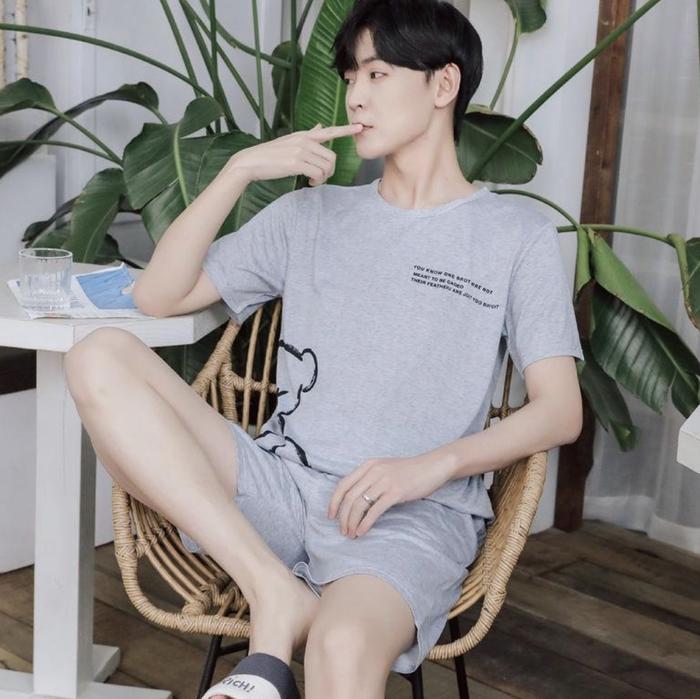 Gambar BAJU TIDUR COWOK REMAJA KATUN IMPORT SIZE 3XL SET KAOS CELANA PENDEK - 7, 2XL dari BastetshopTokopedia undefined Tokopedia