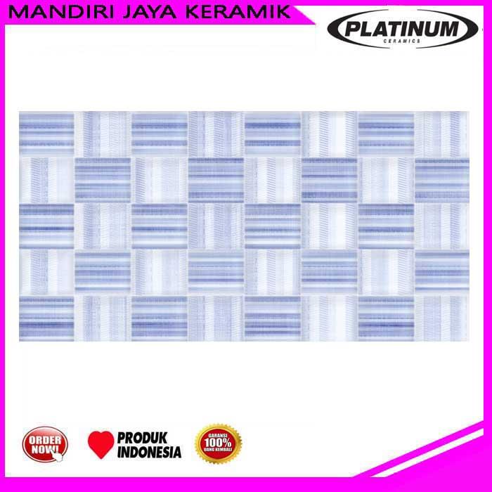 Jual Keramik Dinding Platinum BEVERLY Series 25x40 cm Kw1 BLUE