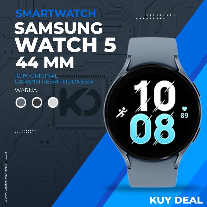 Gambar SAMSUNG GALAXY WATCH 5 44mm GARANSI RESMI SEIN - SAPPHIRE dari Kuy Deal undefined Tokopedia