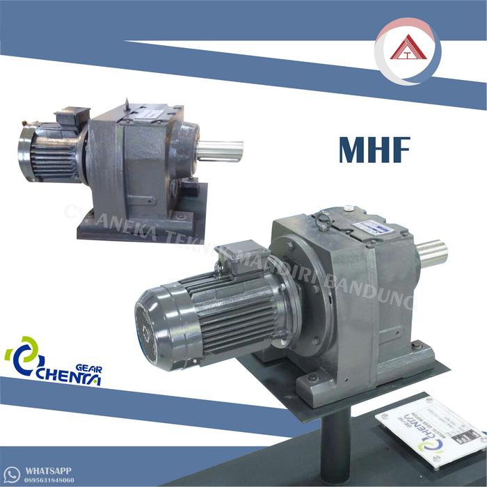 Jual CHENTA HELICAL GEAR MOTOR MHF FOOT MOUNTED / GEARBOX SPEED REDUCER
