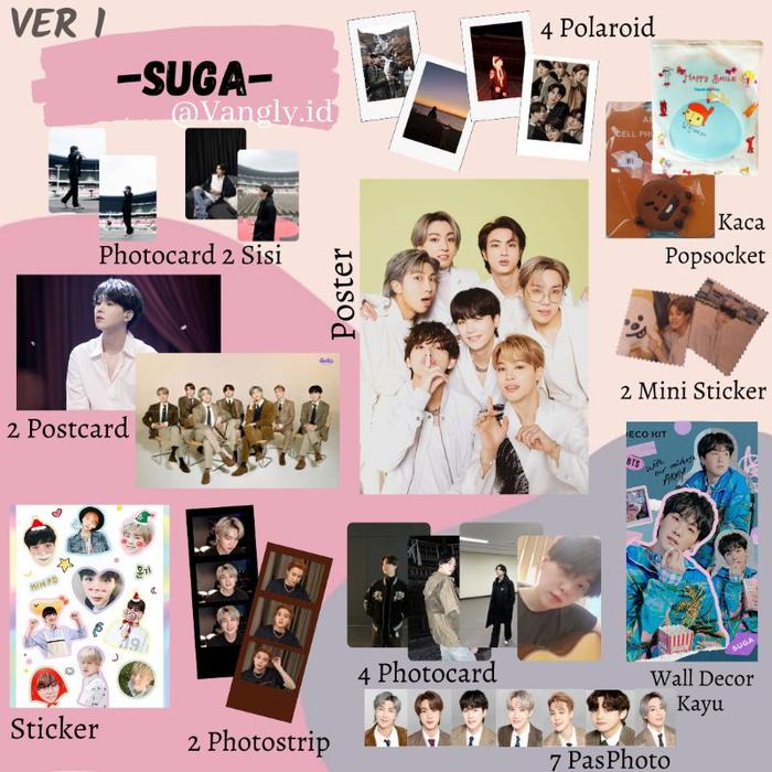 Gambar FANKIT BTS || PAKET HEMAT KPOP - JH VER 3 dari Vangly undefined 5 Tokopedia