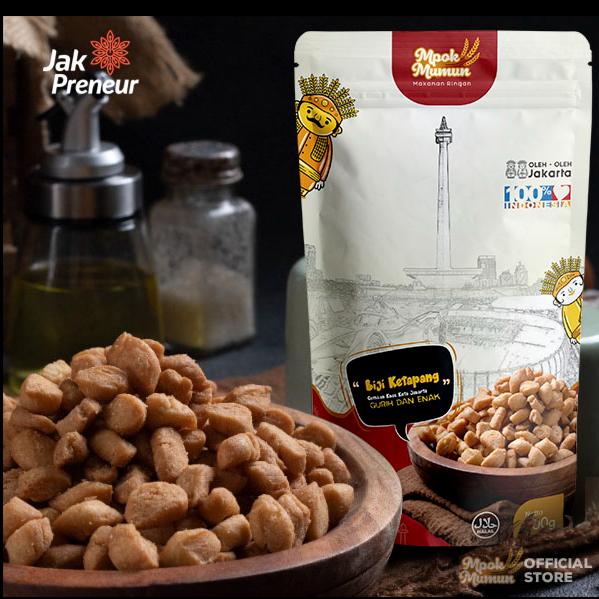 Gambar Biji Ketapang Manis Mpok Mumun oleh oleh khas dari jakarta 100 gram dari Mpok Mumun undefined Tokopedia