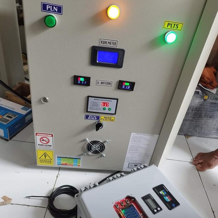 Promo Paket Inverter Low Frekuensi 24/48v 5000w With MPPT ATS LVD - 48V