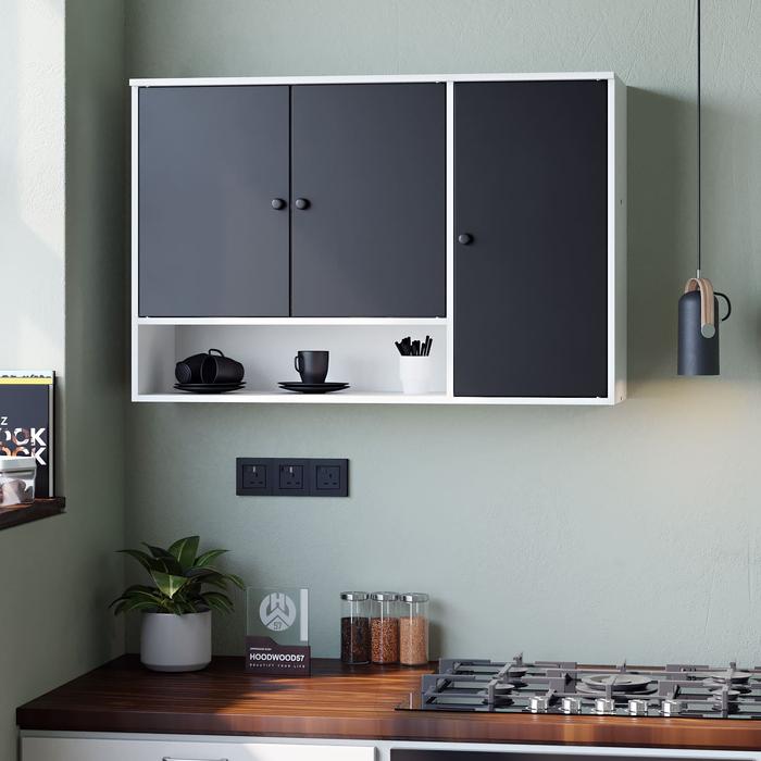 Gambar Kitchen Set Minimalis Gantung 3 Pintu Rak Kitchen Set Dapur Minimalis - combi H dari Home_decor. undefined Tokopedia