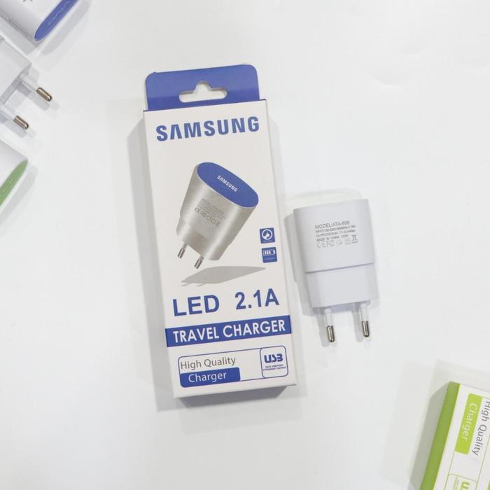 Gambar Charger With LED AT888 / Casan Merk Samsung Xiaomi Oppo Vivo 2A.1 - Samsung dari Dabest Accessories undefined Tokopedia