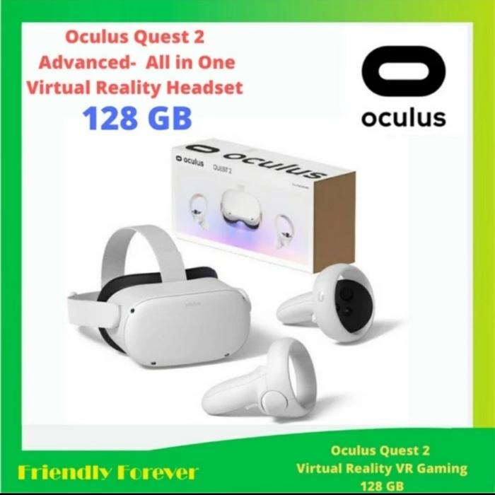 Gambar Oculus Quest 2 Advanced All-In-One Virtual Reality Headset VR Gaming - 128GB JPN dari FriendlyForever undefined Tokopedia