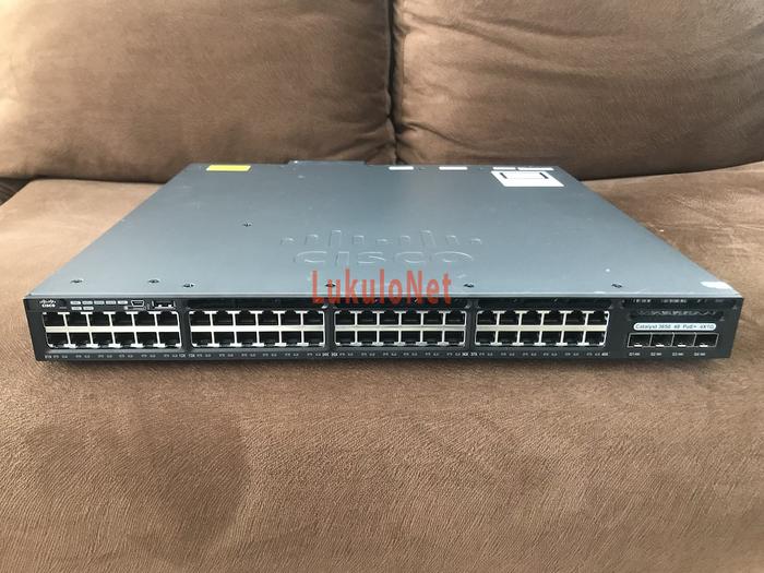 Jual Cisco Catalyst 3650 48 port Gigabit Ethernet PoE WS-C3650-48FWS-S ...
