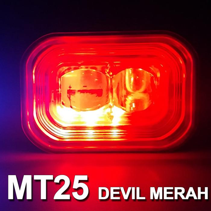 Gambar MT25 Vahid | Lampu Tembak MT 25 | lampu Sorot | LED Cree Foglamp - Merah dari VAHID - Premium Auto Lighting undefined Tokopedia