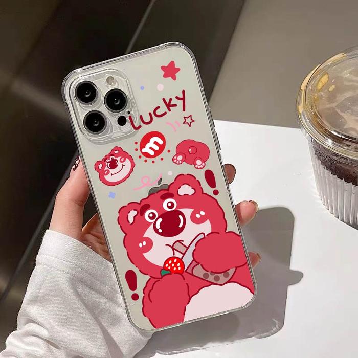 Gambar CASE LOTSO BEAR VIVO Y12 Y15 Y17 Y12s Y20s Y20 CASING LOTSO LUCKY BEAR - LUCKY, VIVO Y12S dari DNS Aksesories undefined Tokopedia