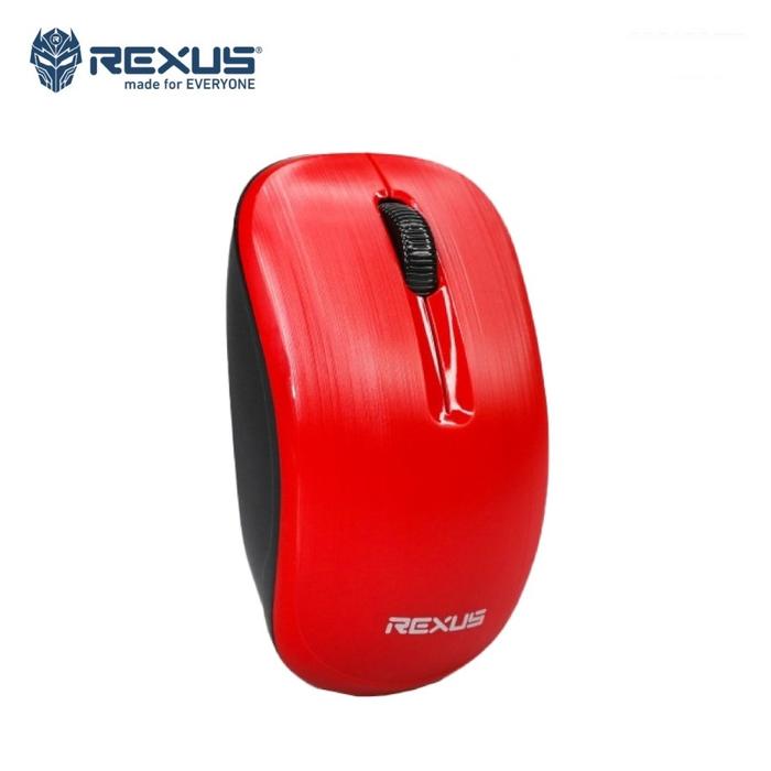 Gambar Mouse Wireless Rexus Q10 3D Office Silent Click - Merah dari SuperstoreComputindo undefined Tokopedia