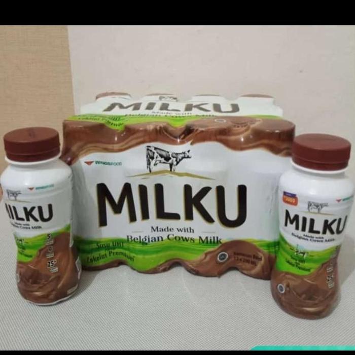 Gambar susu uht milku 200ml coklat dan strawberry dari Alifa Alufi undefined Tokopedia