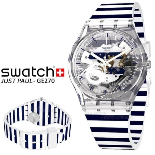 Gambar Jam Tangan Wanita Swatch Originals GE270 Just Paul Skeleton Original dari KoleksijamtanganII undefined Tokopedia