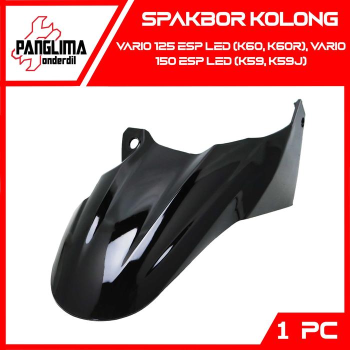 Gambar Spakbor Kolong Vario Techno Old 125-150 New eSP LED Spakboard-Slebor - Hitam dari Panglima Onderdil undefined Tokopedia
