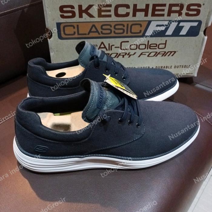 Jual sepatu skechers Original MAP series classic fit ex Display
