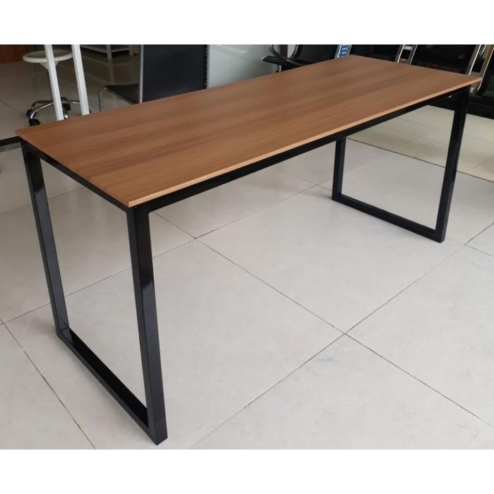 Gambar Meja kerja 40×120cm tinggi 72cm minimalis multifungsi - hitam putih, 40x120cm dari cahaya technic undefined 4 Tokopedia