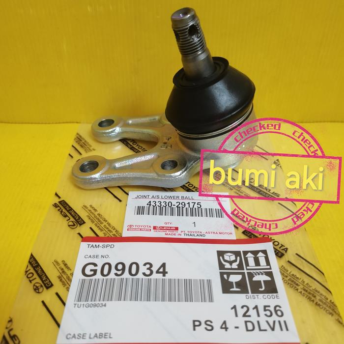 Gambar BALL JOINT BAWAH ORIGINAL TOYOTA KIJANG EFI GRAND KRISTA SUPER LGX LSX dari The one motor undefined Tokopedia