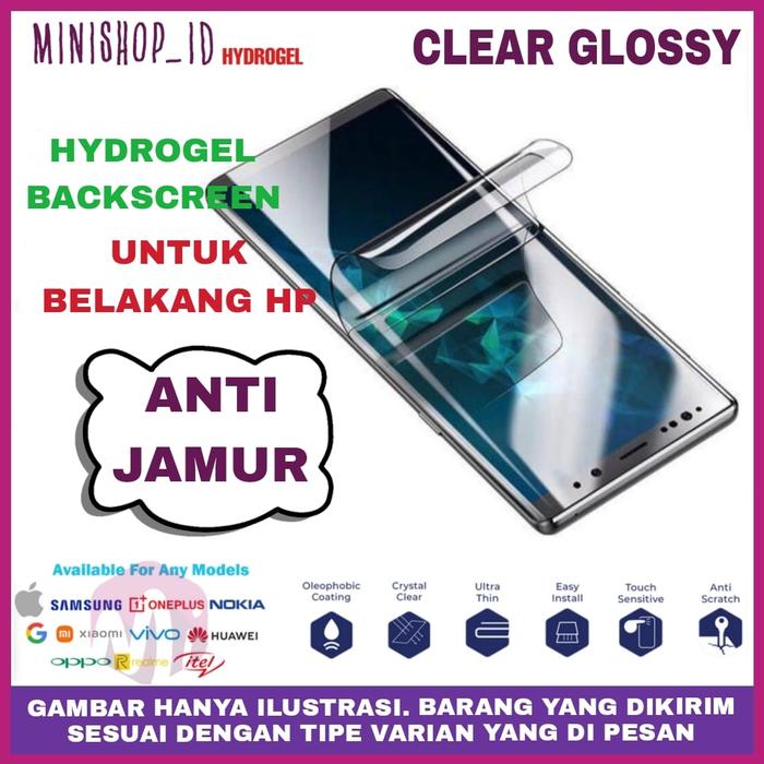 Gambar REALME 10 PRO PLUS ANTI GORES GLOSSY MATTE BLUELIGHT BACK SCREEN HYDRO - BACK GLOSSY dari MINISHOP OFFICIAL undefined Tokopedia