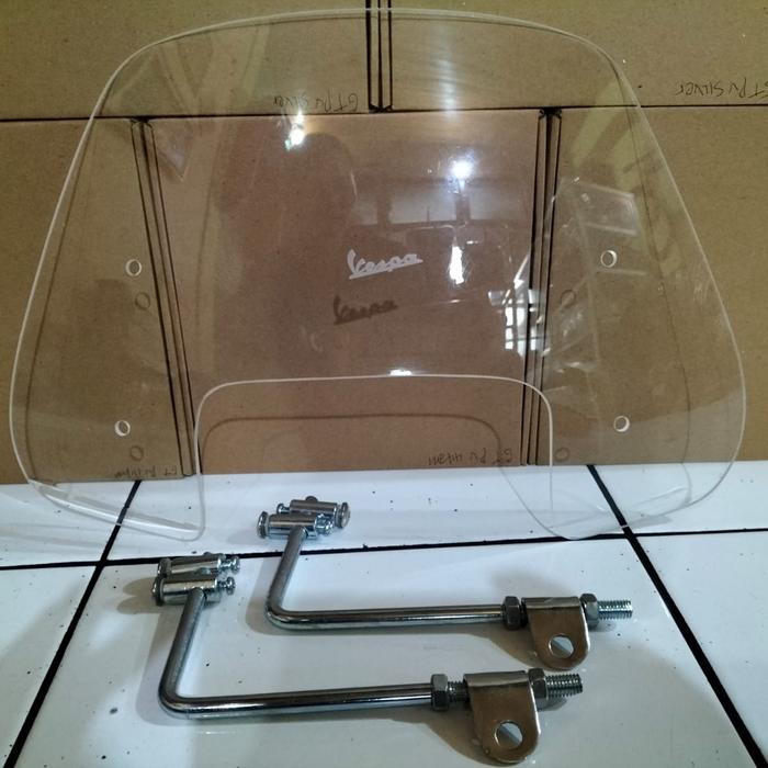 Gambar Windshield Motor Listrik Uwinfly T3.Aksesoris - Clear Bening dari Racing Sport_NEW undefined Tokopedia