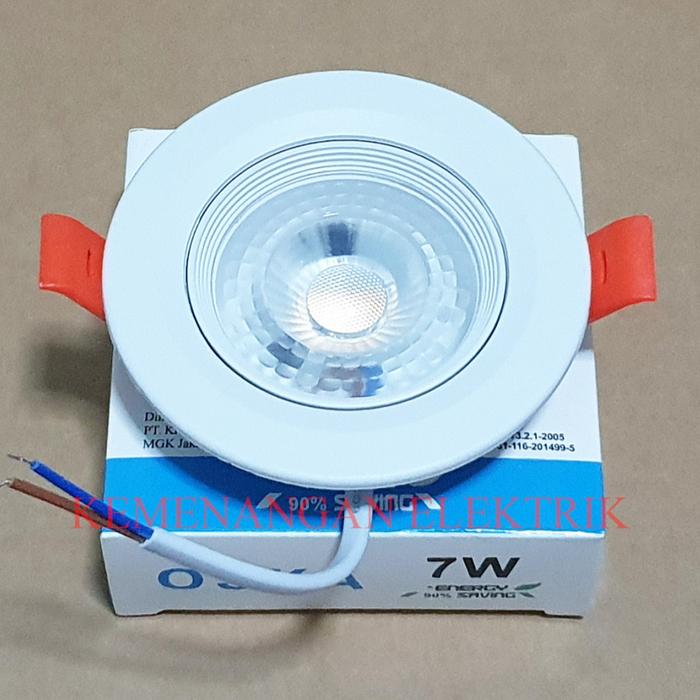 Gambar OSKA LAMPU DOWNLIGHT COB LED 7W INBOW / SPOTLIGHT TANAM 7 WATT 7 W - Warm White dari Toko Kemenangan Elektrik undefined Tokopedia
