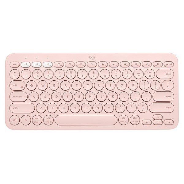 Gambar Logitech K380 Bluetooth Keyboard Mini For Windows, Mac, Android, iPad - Pink dari cipta pramata accesoris undefined Tokopedia