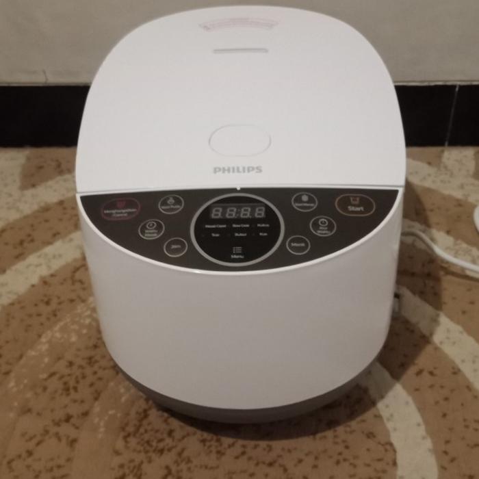 Gambar RICE COOKER PHILIPS HD 4515 || Rice Cooker Digital HD 4515 - Putih dari Keanu elektronika undefined Tokopedia