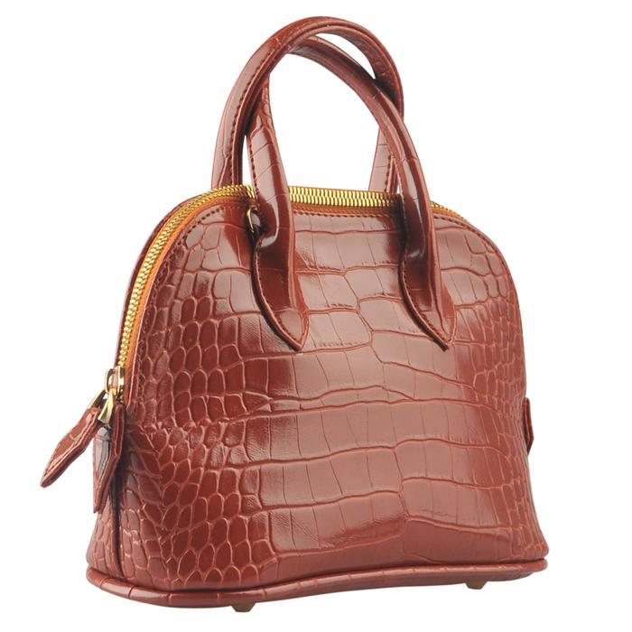 Gambar AMANTE Colette Tas Wanita Top Handlebag - Brown, Croco dari Amante Official Store undefined Tokopedia