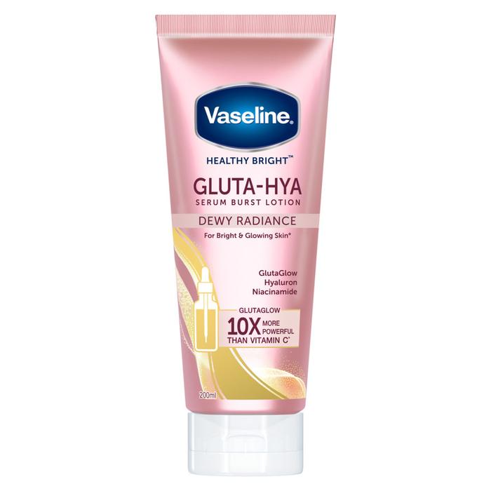 Gambar Vaseline Healthy Bright​ Gluta Hya Serum Burst UV Lotion 200ml - Dewy Radiance dari murahmurah88 undefined Tokopedia