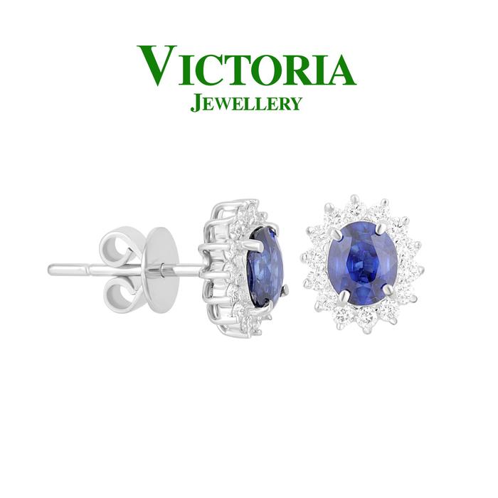 Gambar Anting Berlian Batu Blue Sapphire BWER579148 Victoria Jewellery - 1.530 dari Victoria Jewellery Online undefined Tokopedia