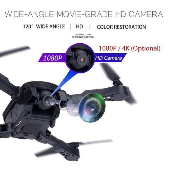 Gambar Quadcopter Drone R8 WiFi FPV Dual Camera 1080p ZWN - 1808 dari alifia09 undefined Tokopedia