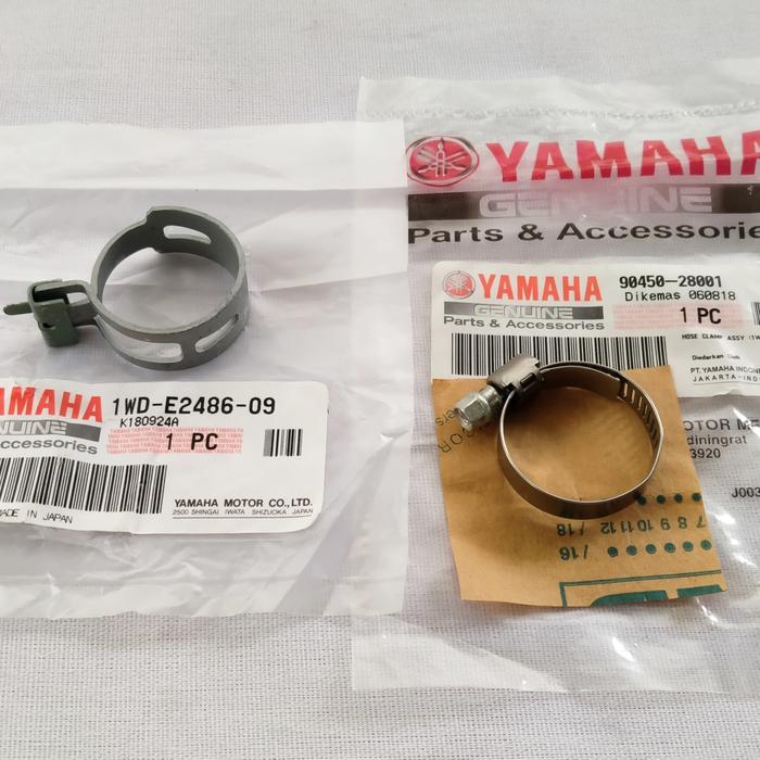 Jual KLEM KLEMAN DAN KLIP SELANG RADIATOR R25 MT25 ORIGINAL YAMAHA ...