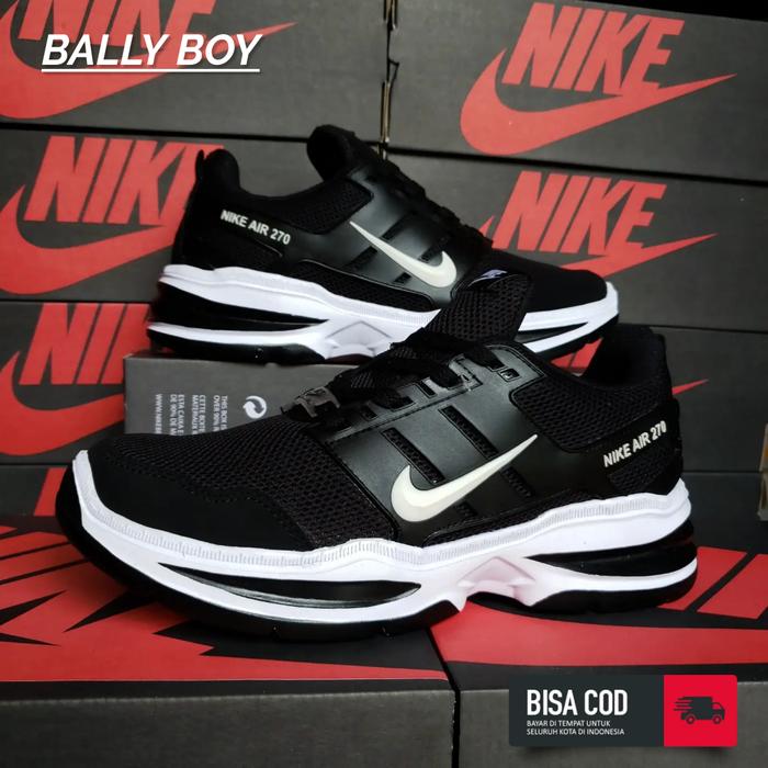 Gambar Sepatu Pria Sekolah Jordan Olahraga Sneakers Terbaru Hitam Terbaru - Hitam Putih, 40 dari Juraganshoes99 undefined Tokopedia