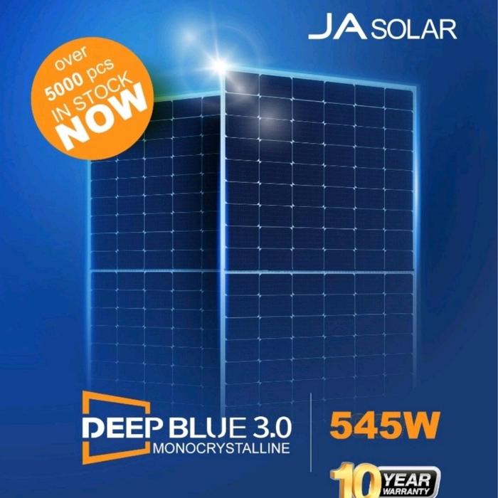 Panel Surya JA Solar 545WP Monocristaline Perc Half Cell MBB