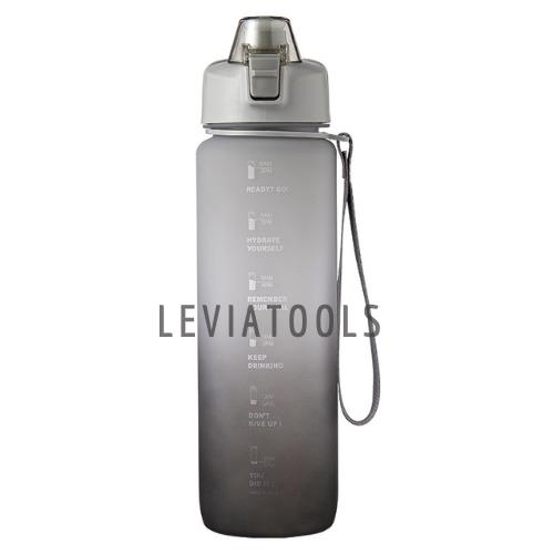 Gambar Botol Tempat Air Minum Warna Gradasi 1000 ML Portable Drink Bottle - Hitam dari Leviatools undefined Tokopedia