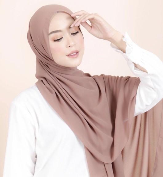 Gambar Pashmina ceruty babydoll 170x75 bahan premium polos Milo hijab soft dari PRODUSEN SIRINE PATWAL undefined Tokopedia