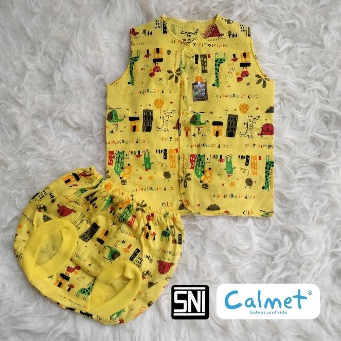 Gambar Setelan Bayi Baru Lahir Tanpa Lengan/Baju Baby Newborn - Calmet Kng City, Newborn dari Izafra undefined Tokopedia