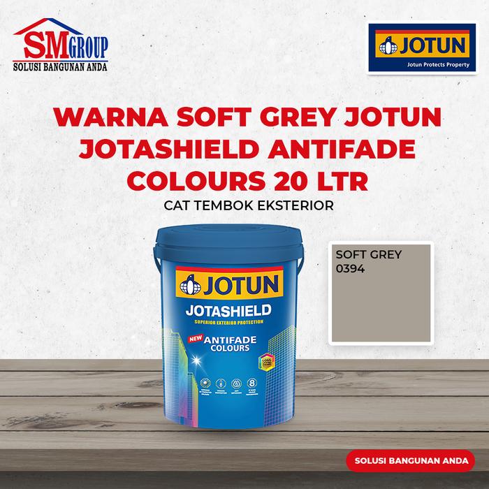 Gambar Cat Tembok Eksterior Jotun Jotashield Antifade Colours - Soft Grey, 2,5LTR dari SM Bangunan Palembang undefined Tokopedia