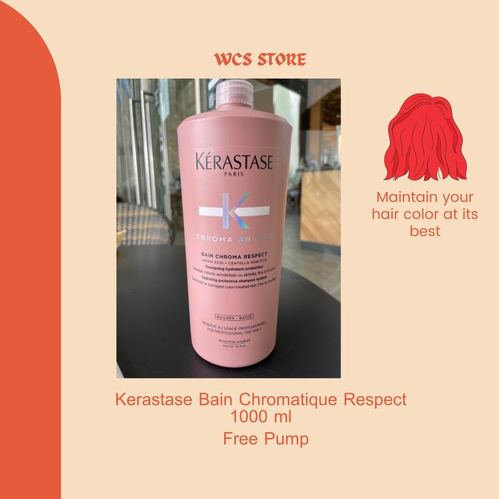 Gambar Kerastase Bain CHROMATIQUE Shampoo 1000 ml ORIGINAL - Chroma Respect dari WCS Store_NEW undefined Tokopedia