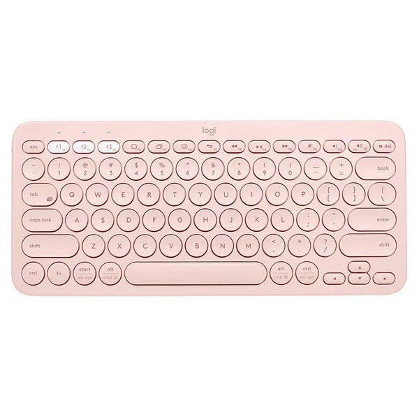 Gambar Logitech K380 Bluetooth Keyboard Mini For Windows, Mac, Android, iPad - Pink dari Bakersfield Computer undefined Tokopedia