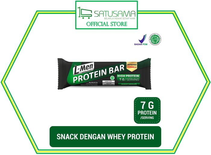 Gambar L-MEN PROTEIN - BAR CHOCOLATE dari satusamaonline undefined Tokopedia